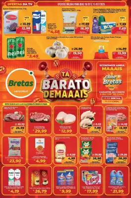 Catálogo Supermercados Bretas (válido até 13-07)