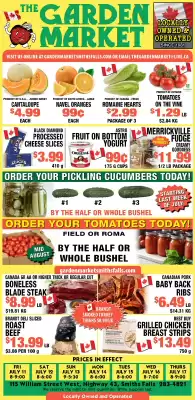 The Garden Market flyer (valid until 17-07)