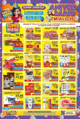 Catálogo Mialich Supermercados (válido até 13-07)