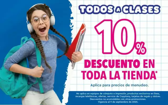 Catálogo Tony Super Papelerías (válido hasta 9-09)