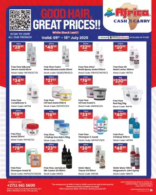 Africa Cash and Carry catalogue (valid until 15-07)