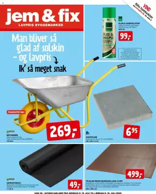jem & fix tilbudsavis (gælder indtil 19-07)