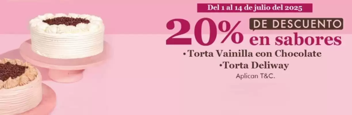 Catálogo Repostería Deli (válido hasta 14-07)