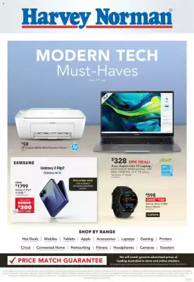Harvey Norman catalogue (valid until 27-07)
