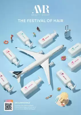 AMR Hair & Beauty catalogue (valid until 31-08)