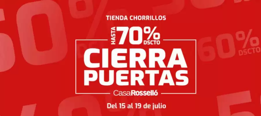 Catálogo Casa Rosselló (válido hasta 19-07)