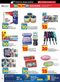 Lulu Hypermarket catalogue Page 36