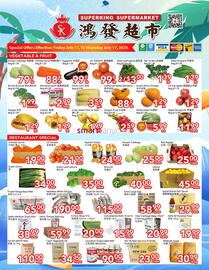 Superking Supermarket flyer week 28 Page 1