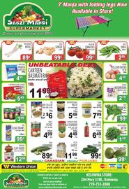Sabzi Mandi Supermarket flyer week 28 Page 1