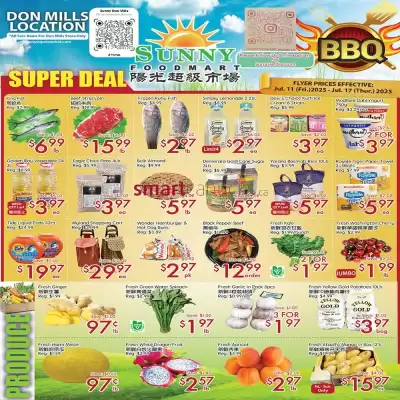 Sunny Food Mart flyer (valid until 17-07)
