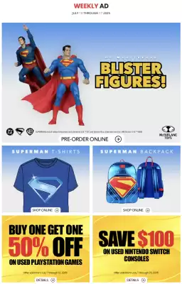 EB Games flyer (valid until 16-07)