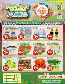 Food Depot Supermarket flyer week 28 Page 1