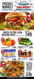 Fresh St Market flyer week 28 Page 1