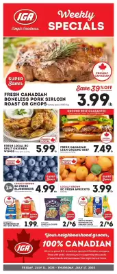 IGA flyer (valid until 16-07)