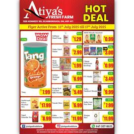 Atiya's Fresh Farm flyer week 28 Page 1