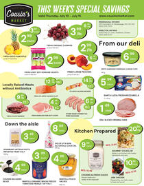 Cousin's Market flyer week 28 Page 1