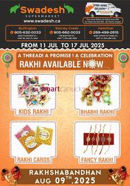 Swadesh Supermarket flyer week 28 Page 1