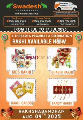 Swadesh Supermarket flyer (valid until 16-07)
