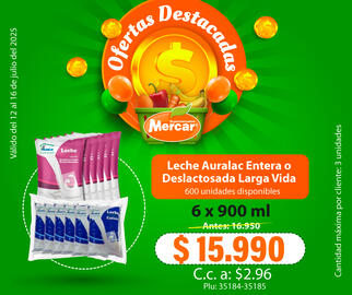 Catálogo Mercar semana 28 Página 1