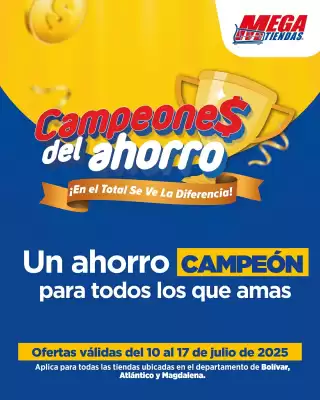 Catálogo MegaTiendas (válido hasta 17-07)