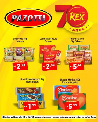 Catálogo Supermercados Rex (válido até 17-07)