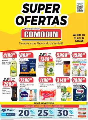 Catálogo Supermercados Comodin (válido hasta 17-07)