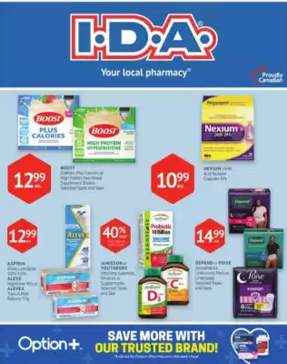 IDA Pharmacy flyer (valid until 12-07)