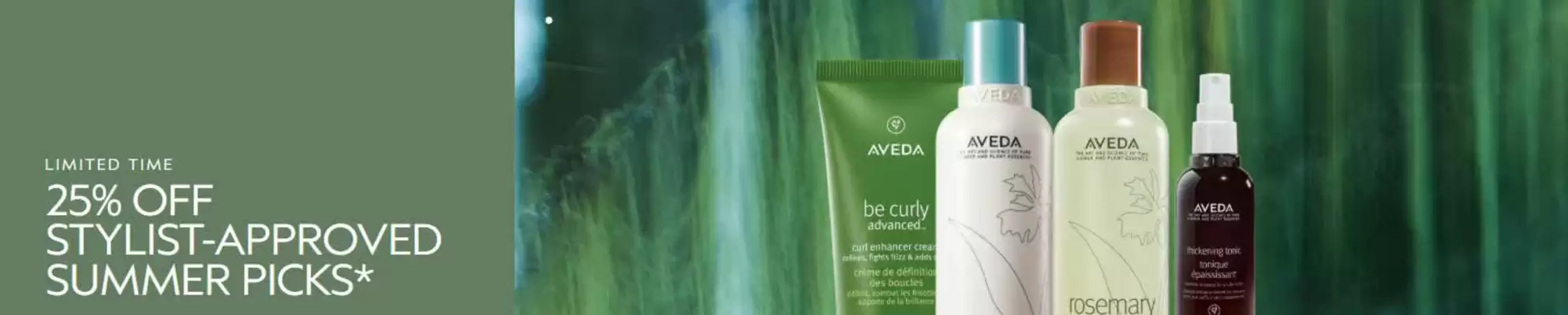 Aveda flyer (valid until 12-07)