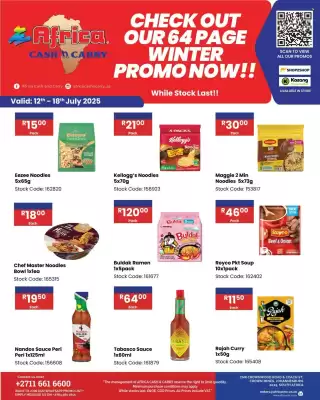 Africa Cash and Carry catalogue (valid until 18-07)