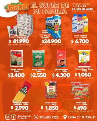 Catálogo Autoservicio El Jardín (válido hasta 13-07)