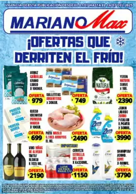 Catálogo Supermercados Mariano Max (válido hasta 14-07)