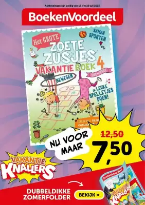 Boekenvoordeel folder (geldig t/m 20-07)