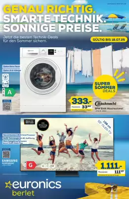 Euronics Berlet Prospekt (gültig bis 19-07)