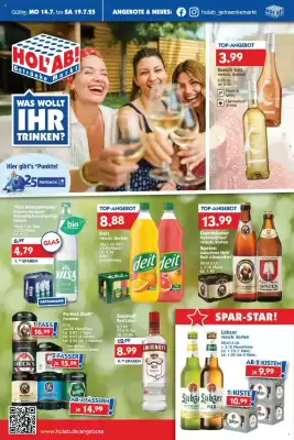 Hol'ab Getränkemarkt Prospekt (gültig bis 19-07)
