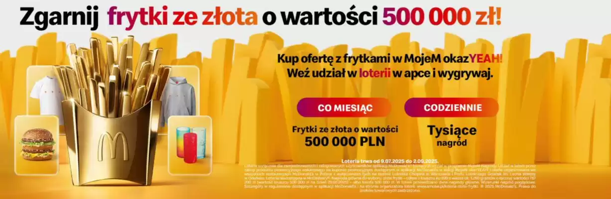 McDonald's gazetka (ważność do 2-09)