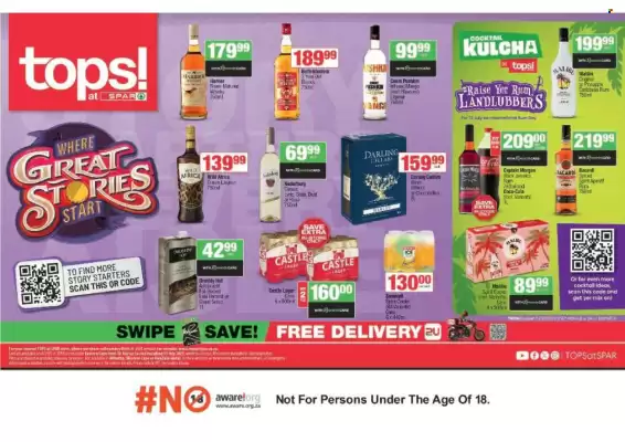 Spar Tops catalogue (valid until 13-07)