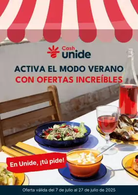 Folleto Cash Unide (válido hasta el 27-07)