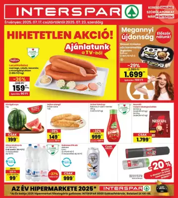 Interspar akciós újság