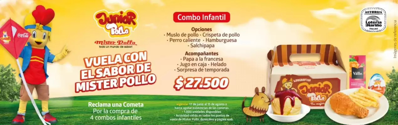 Catálogo Mister Pollo (válido hasta 31-07)