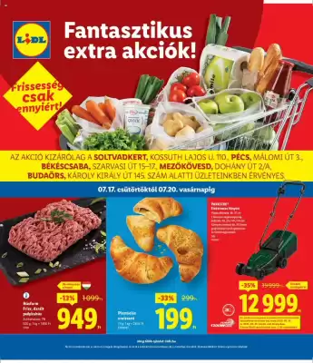 Lidl akciós újság (érvényes eddig: 20-07)