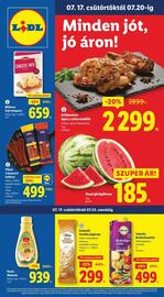 Lidl akciós újság hét 29 Oldal 1