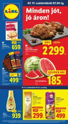 Lidl akciós újság (érvényes eddig: 23-07)