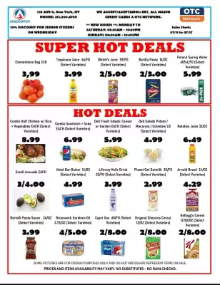 Associated Weekly Ad (valid until 17-07)