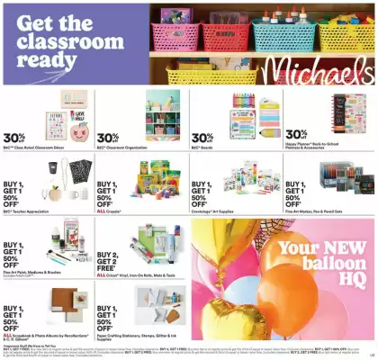 Michaels Weekly Ad (valid until 19-07)