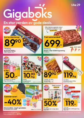 Gigaboks Kundeavis (gyldig til 19-07)