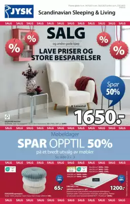 JYSK Kundeavis (gyldig til 26-07)