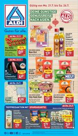 Aldi Nord Prospekt woche 30 Seite 1