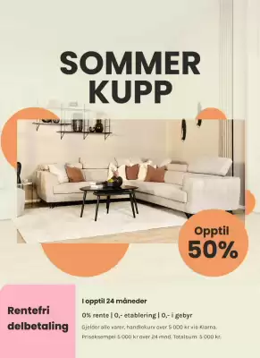 A-Møbler Kundeavis (gyldig til 19-07)