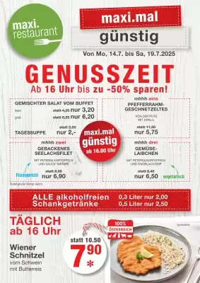 Maximarkt Flugblatt (gültig bis 20-07)