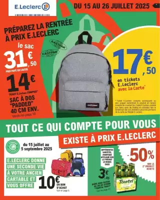 Catalogue E.Leclerc (valable jusqu'au 26-07)
